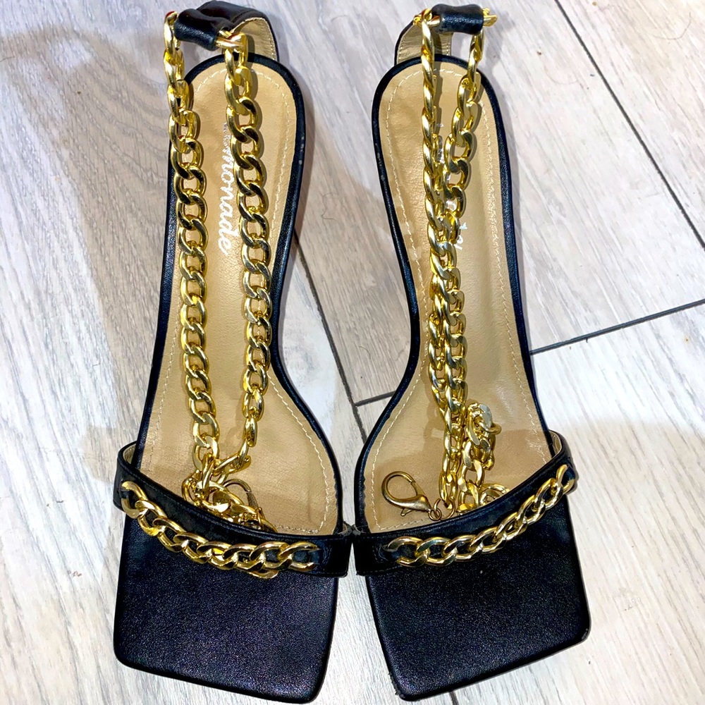 LULUS chain sandals